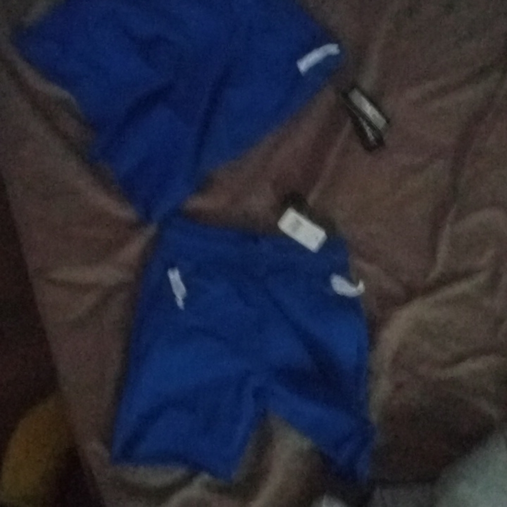 Kids blue summer shorts
